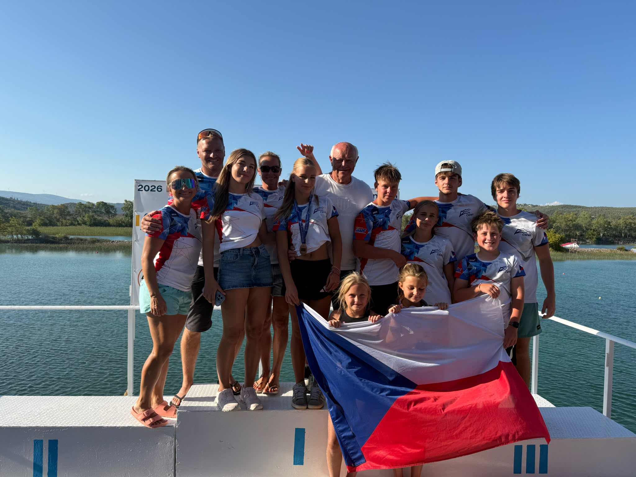 Česká výprava na Mistrovství Evropy U14 a U17 v Řecku