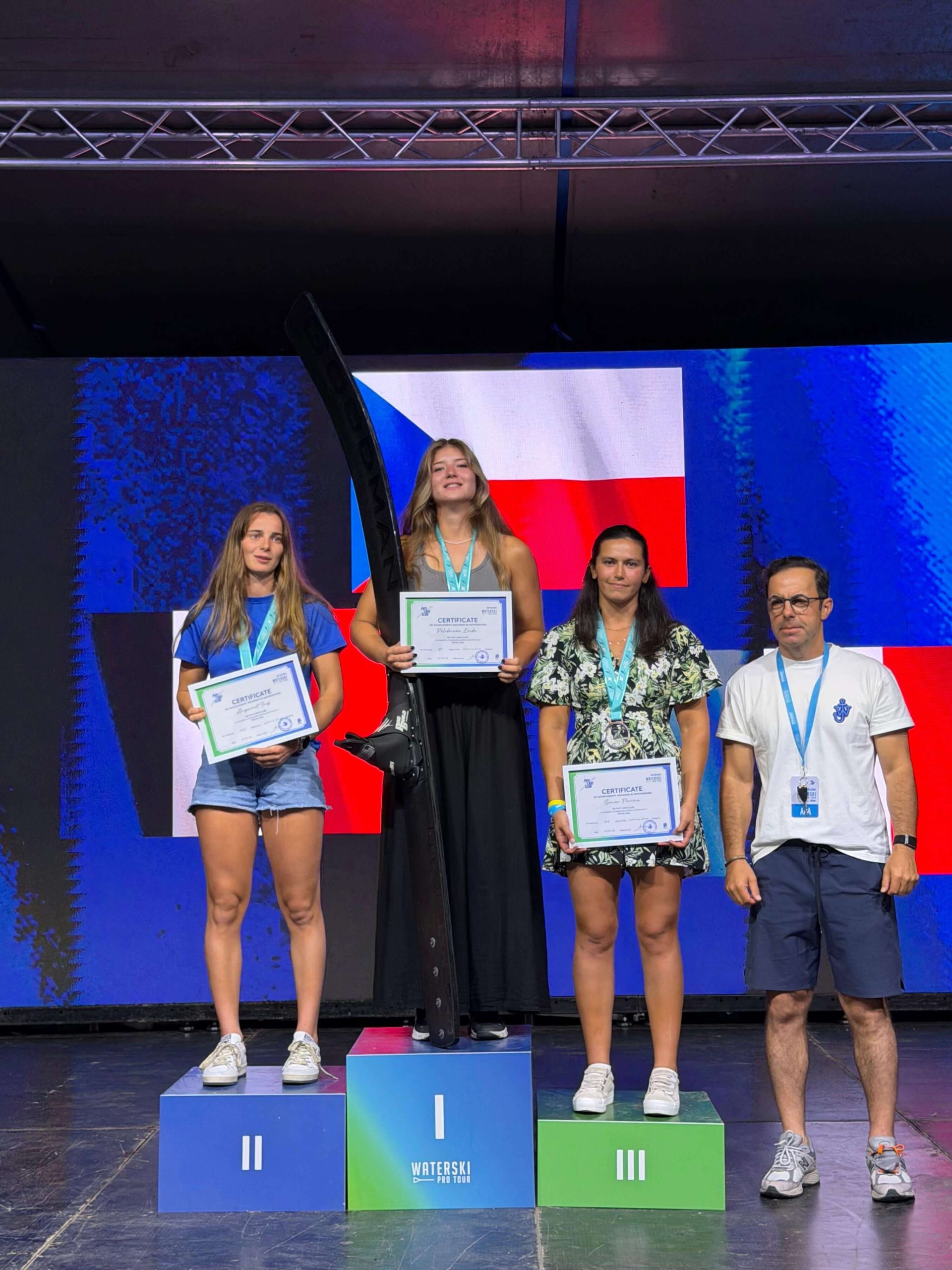 Linda Polidorová se zlatou medailí na Poti Pro