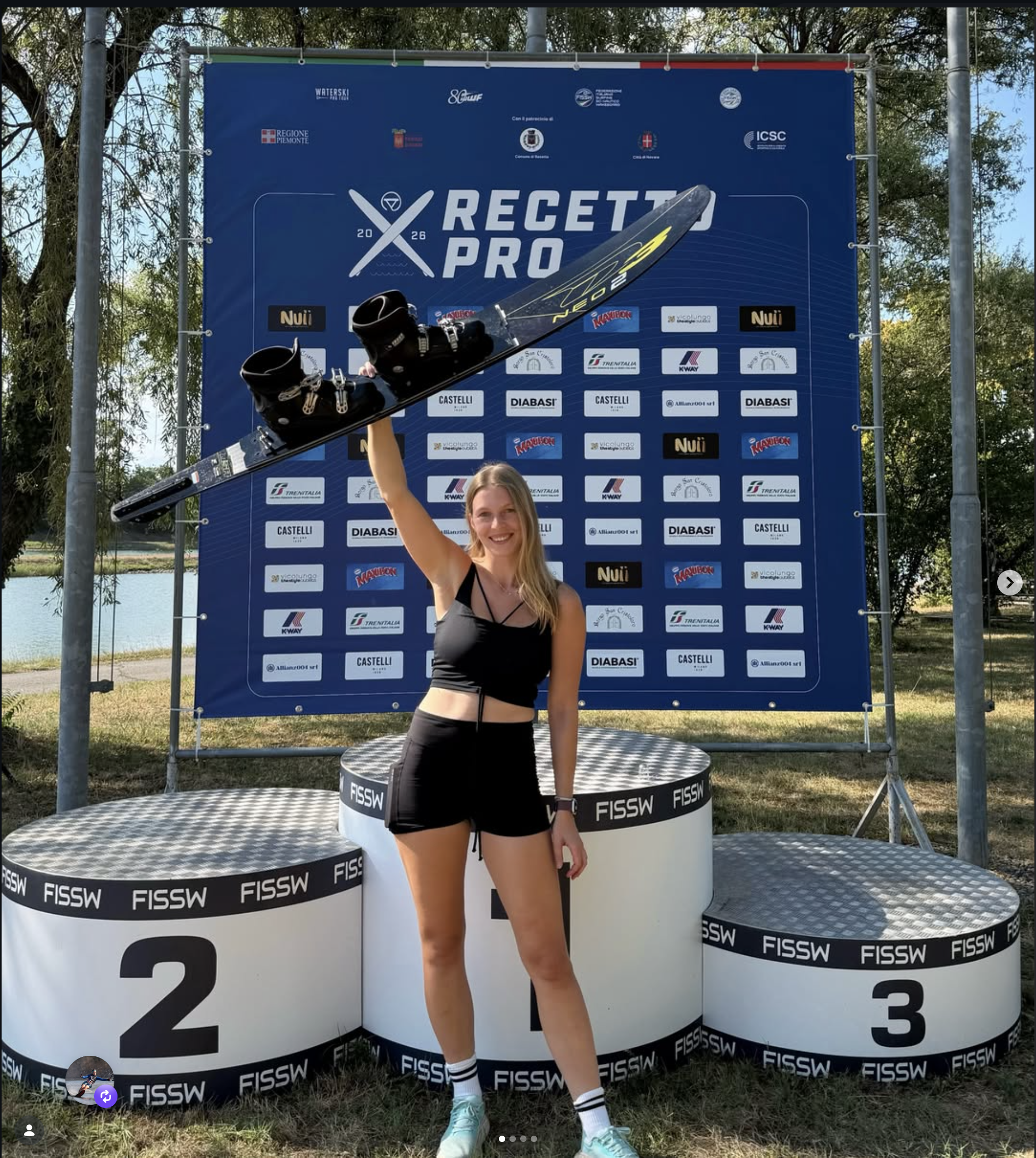 Kateřina Vrabcová a nový český rekord ve slalomu 2/55/10.25